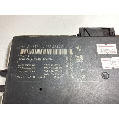 BMW F10 Kontrol Modülü 61.35-9236461.9.01 28.4040-0007.3.00