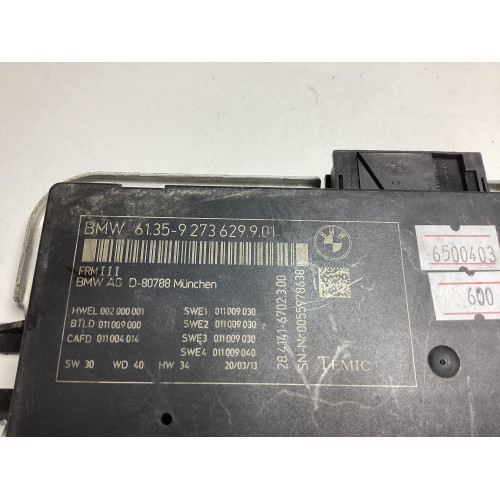 BMW F10 Kontrol Modülü 61.35-9273629.9.01 28.4141-6701.3.00