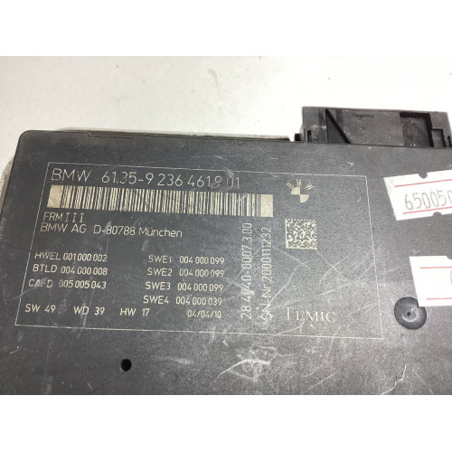 BMW F10 Kontrol Modülü 61.35-9236461.9.01 28.4040-0007.3.00