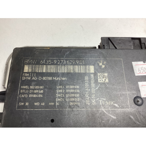 BMW F10 Kontrol Modülü 61.35-9273629.9.01 28.4141-6701.3.00