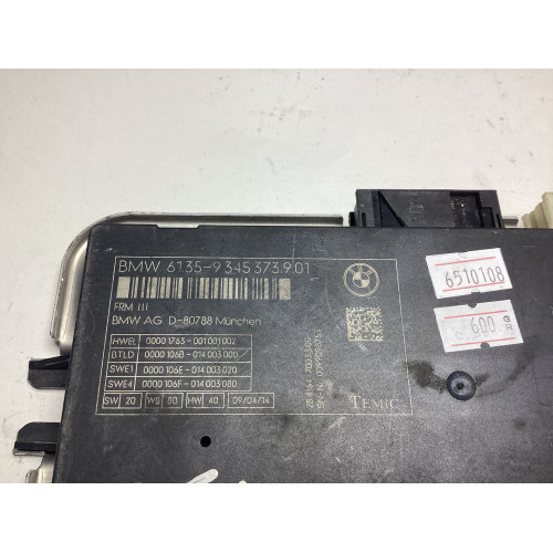 BMW F10 Kontrol Modülü 61.35-9345373.9.01 28.4164-7003.3.00
