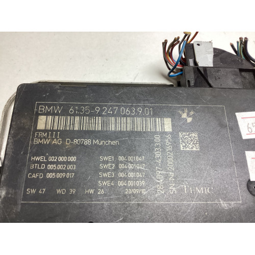 BMW F10 Kontrol Modülü 61.35-9247063.9.01 28.4097-4303.3.00