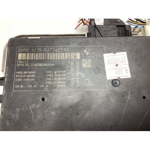 BMW F10 Kontrol Modülü 61.35-9273629.9.01 28.4141-6701.3.00