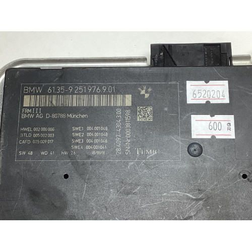 BMW F10 Kontrol Modülü 61.35-9251976.9.01 28.4097-4304.3.00