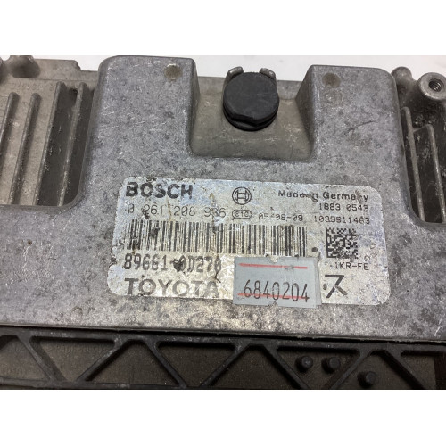 Toyota Yaris Motor Beyni 0261208936 89661-0D270