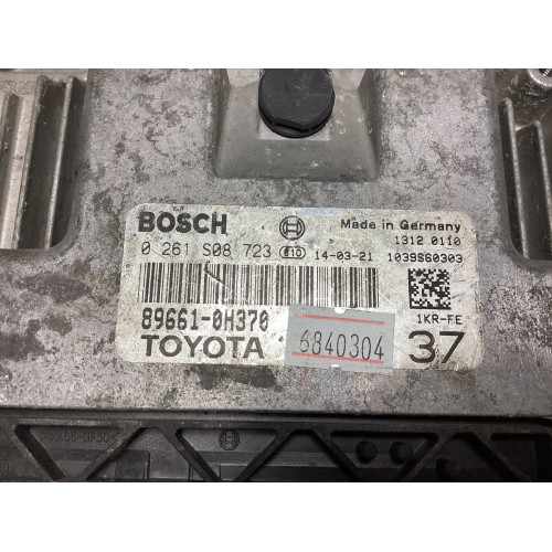 Toyota Aygo 1.0 Motor Beyni 0261S08723 89661-0H370