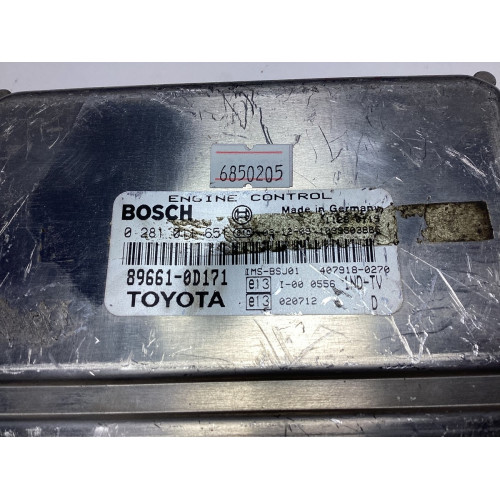 Toyota Yaris Motor Beyni 0281011651 89661-0D171