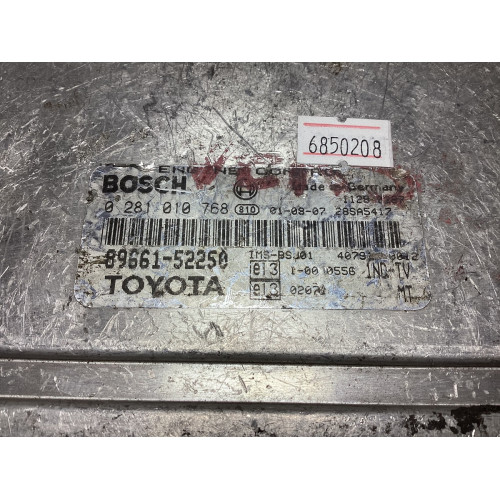Toyota Yaris Motor Beyni 0281010768 89661-52250 