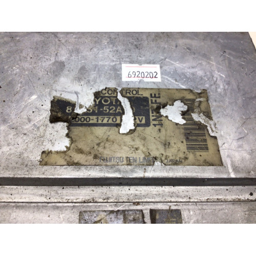 Toyota BB NCP31 Motor Beyni 212000-1770 89661-52A00