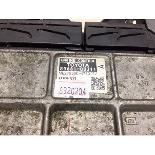Toyota Yaris 1.3 Motor Beyni 89661-0D311 MB275300-4760