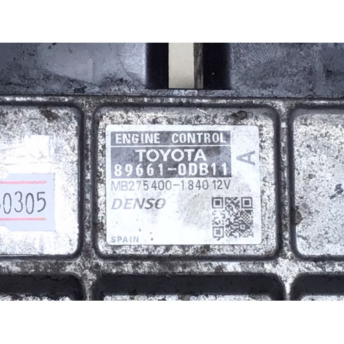 Toyota Yaris 1.3 Motor Beyni 89661-0DB11 MB275400-1840