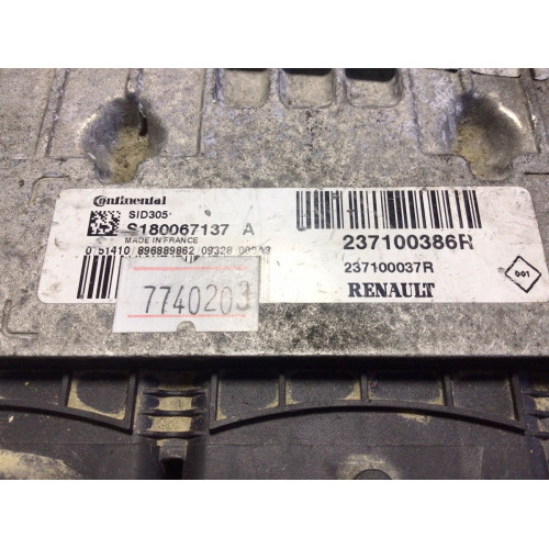 Renault Megane Motor Beyni SID305 S180067137A 237100386R