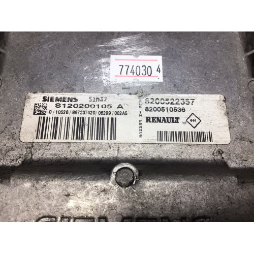 Renault Clio 1.2 Motor Beyni S120200105A 8200522357 8200510536 SIM32