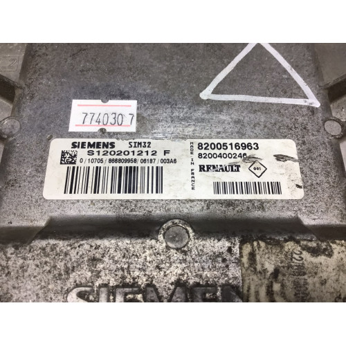 Renault Kangoo Motor Beyni S120201212F 8200516963