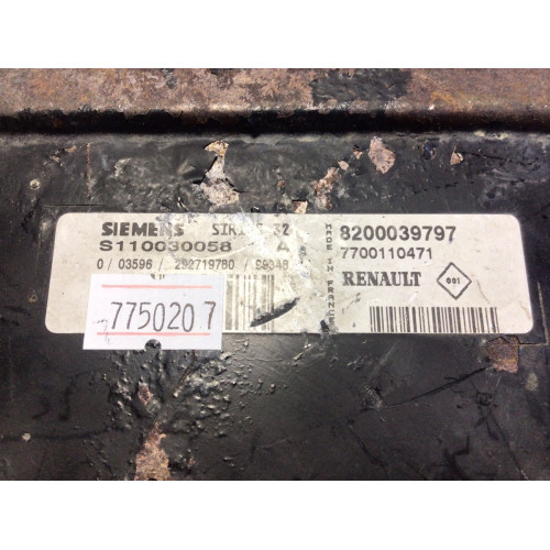 Renault Clio 1.4 Motor Beyni S110030058A 8200039797 7700110471 SIRIUS32