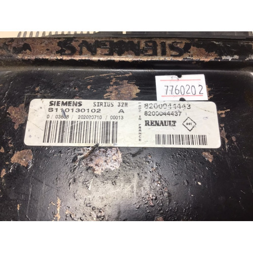 Renault Twingo 1 1.2  Motor Beyni S110130102A 8200044437 8200044443 SIRIUS32N