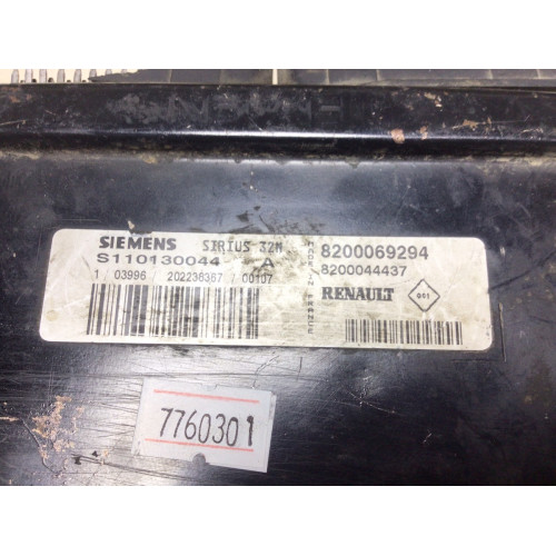 Renault Clio Motor Beyni 8200069294 8200044437 S110130044A SIRIUS32