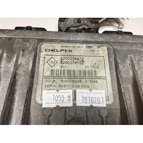 Renault Megane 1.5 Motor Beyni 8200334419 8200374152 R0410B024B DDCR
