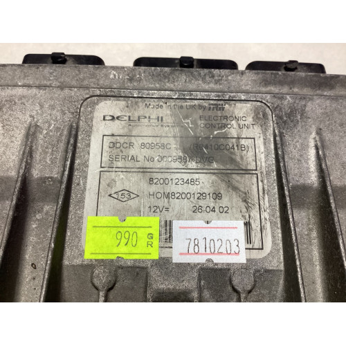 Renault Motor Beyni 8200123485 HOM8200129109 DDCR80958C