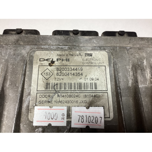 Renault Megane 1.5 DCİ Motor Beyni 8200334419 8200414354 R0410B024C DDCR