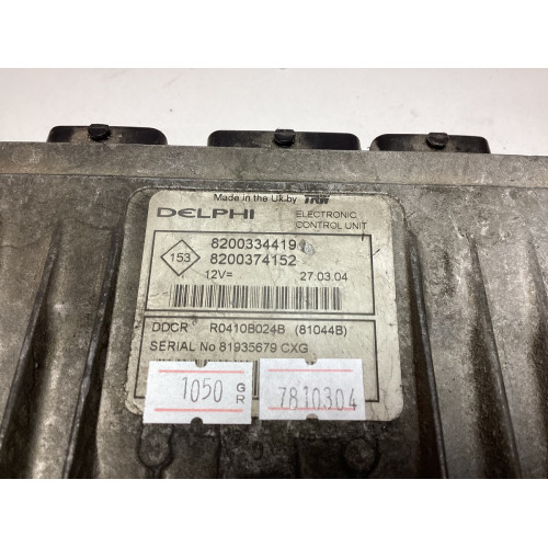 Renault Megane 1.5 Motor Beyni 8200334419 8200374152 R0410B024B DDCR