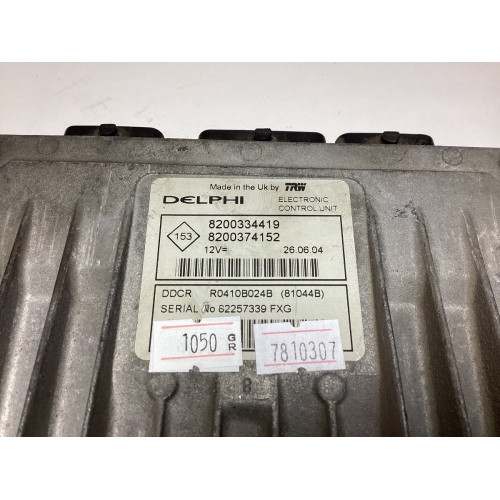 Renault Megane 1.5 Motor Beyni 8200334419 8200374152 R0410B024B DDCR
