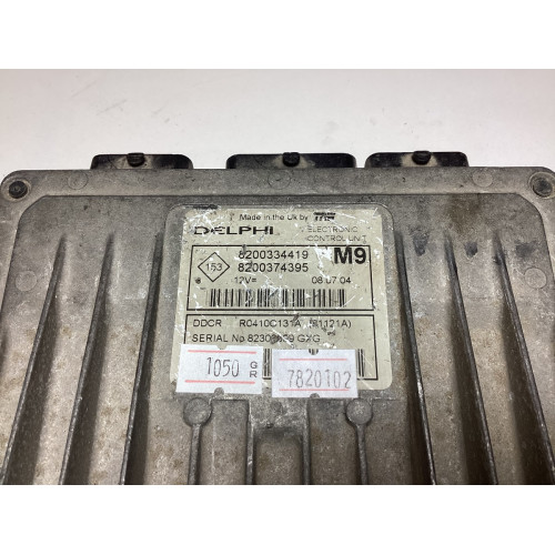 Renault Megane Scenic 1.5 DCI Motor Beyni R0410C131A 8200334419 8200374395 DDCR