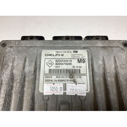 Renault Megane 1.5 Motor Beyni 8200334419 8200478295 R0410C131B DDCR