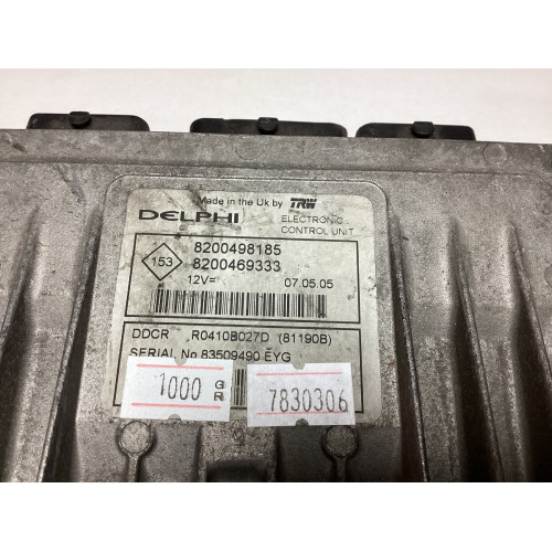 Renault Clio Motor Beyni 8200498185 8200469333 R0410B027D DDCR