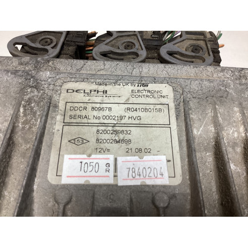 Renault Megane 1.5 Motor Beyni 8200259832 8200264698 R0410B015B DDCR