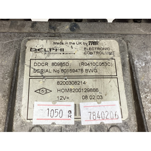 Nissan Almera 1.5 DCİ Motor Beyni 8200308214 HOM8200129866 R0410C053C DDCR