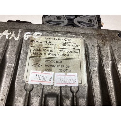 Renault Clio Kangoo 1.5 DCİ Motor Beyni 8200303623 HOM8200129109 R0410C063A DDCR
