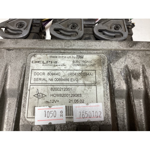 Renault Clio 1.5 DCİ Motor Beyni 8200212351 HOM8200129063 R0410C034A DDCR