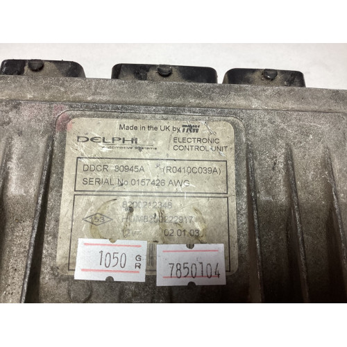 Renault Clio 1.5 DCİ Motor Beyni R0410C039A 8200212348 HOM8200222917 DDCR