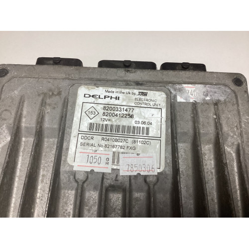 Renault Kangoo Clio 2 1.5 DCI Motor Beyni R0410B027C 8200331477 8200412258 DDCR