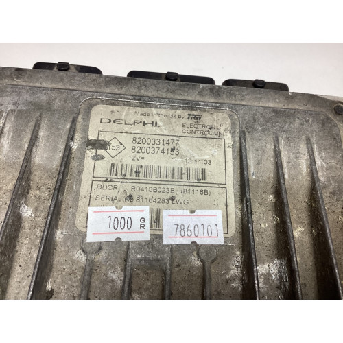 Renault Kangoo 1.5 DCI Motor Beyni 8200331477 8200374153 R0410B023B DDCR