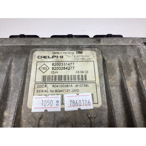 Renault Clio Motor Beyni 8200331477 8200284277 DDCR R0410C081A