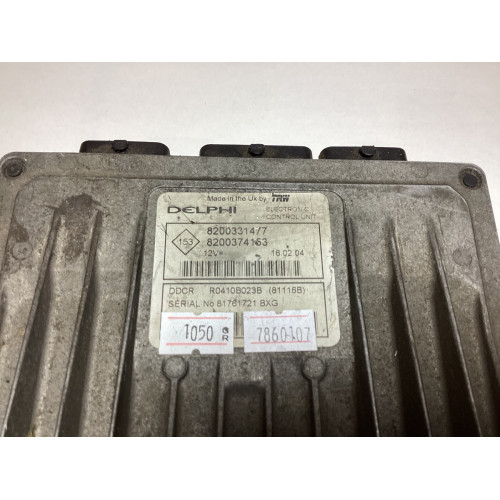 Renault Kangoo 1.5 DCI Motor Beyni 8200331477 8200374153 R0410B023B DDCR