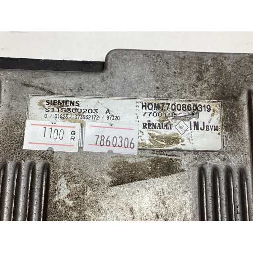 Renault Megane 1.6 Motor Beyni S115300203A HOM7700860319