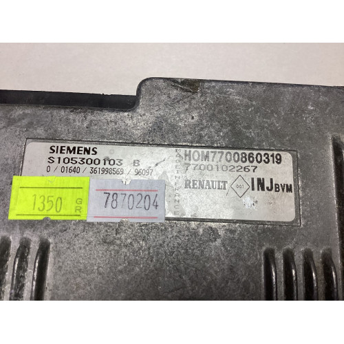 Renault Megane 1.6 Motor Beyni S105300103B HOM7700860319 7700102267