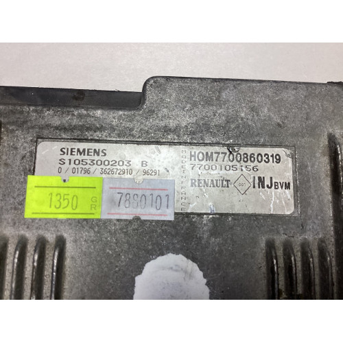 Renault Megan 2 1.6 Motor Beyni S105300203B 7700860319 7700105156