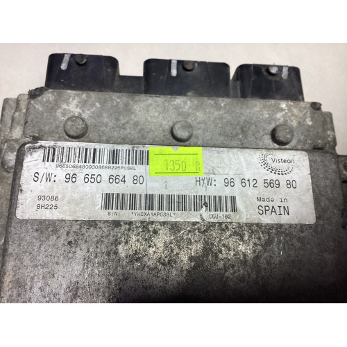 Citroen Jamper Dcu-102 Motor Beyni 9661256980 9665066480