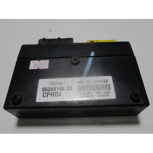 Citreon Peugeot Alarm Kontrol Modülü 96398196.80 CPH04
