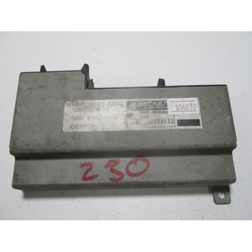 Mercedes Benz E Class W124 Alarm Kontrol Ünitesi 1268200626 844Z0002