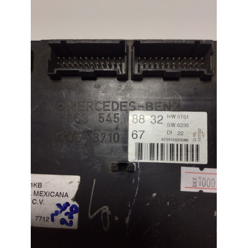 Mercedes W163 ML500 Gövde Kontrol Modülü 1635458832