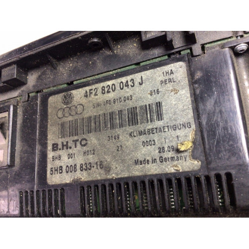 Audi A6 C6 Q7 Klima Kontrol Paneli 4F2820043J 5HB008833-16