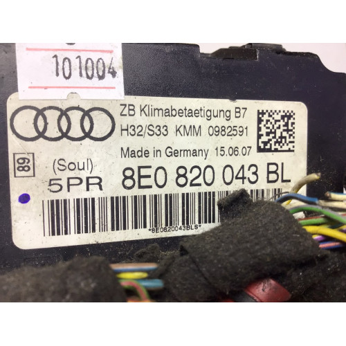 Audi A4 B6 B7 Klima Kontrol Ünitesi 8E0820043BL 0982591