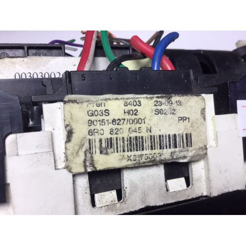 Volkswagen Polo Klima Kontrol Paneli 6R0820045N