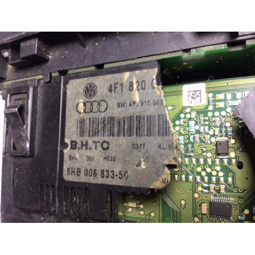 Audi A6 S6 Klima Kontrol Paneli 5HB008833-50 4F1820043AF