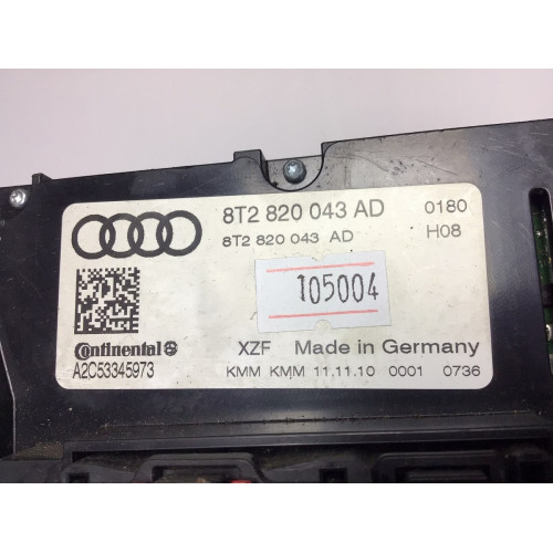 Audi A4 S4 B6 B7 8E Klima Kontrol Paneli 8T2820043AD A2C53345973